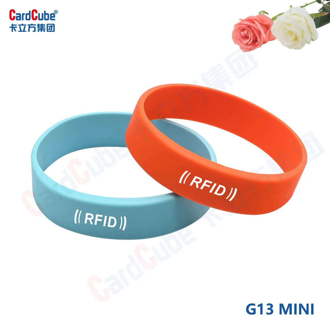 卡立方集團G13mini超薄硅膠腕帶手環(huán) 超薄設(shè)計引領(lǐng)RFID腕帶新潮流