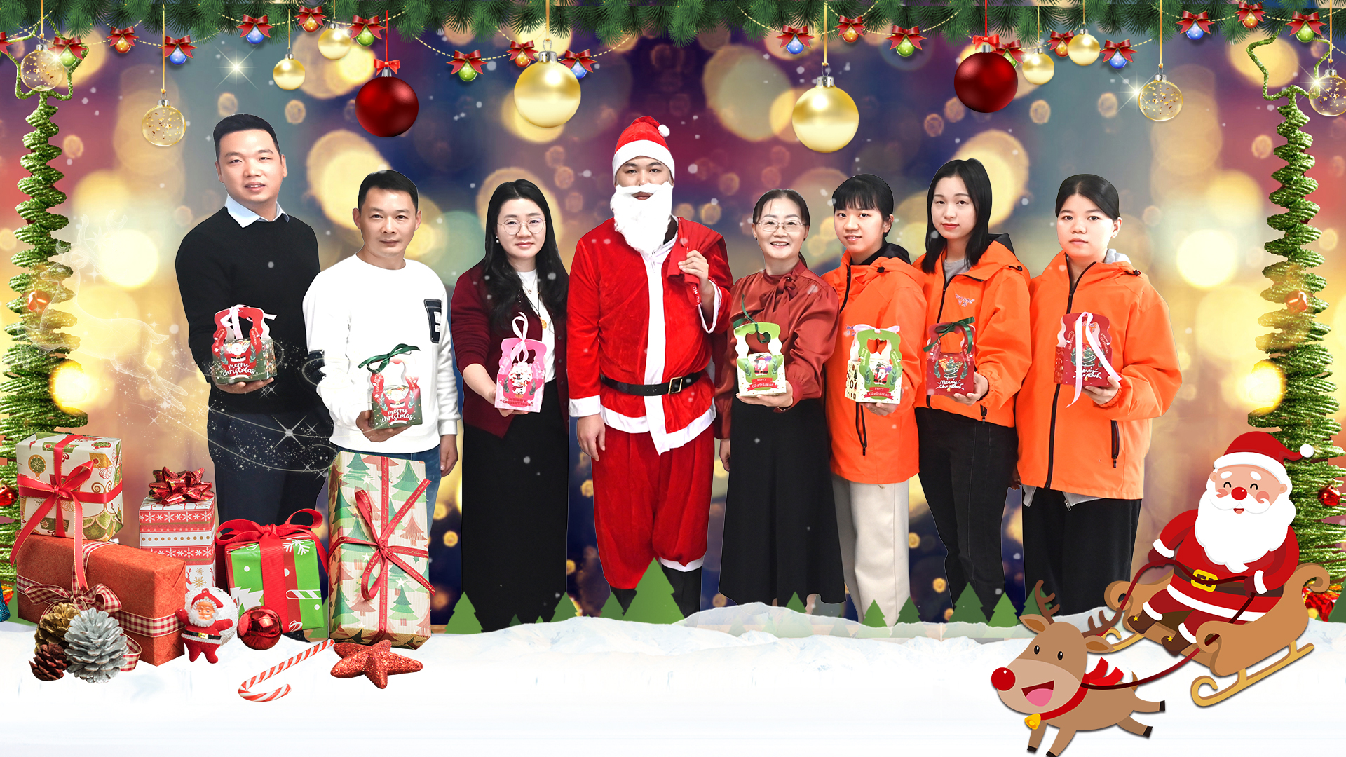 暖冬平安夜，禮遇滿心懷！卡立方集團用甜蜜與智能，守護每一份美好